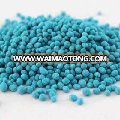 npk blue granular compound fertilizer 12 12 17 2mgo